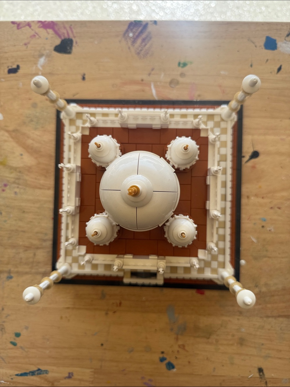 Lego Taj Mahal Prebuilt Set - Picture 3 of 4